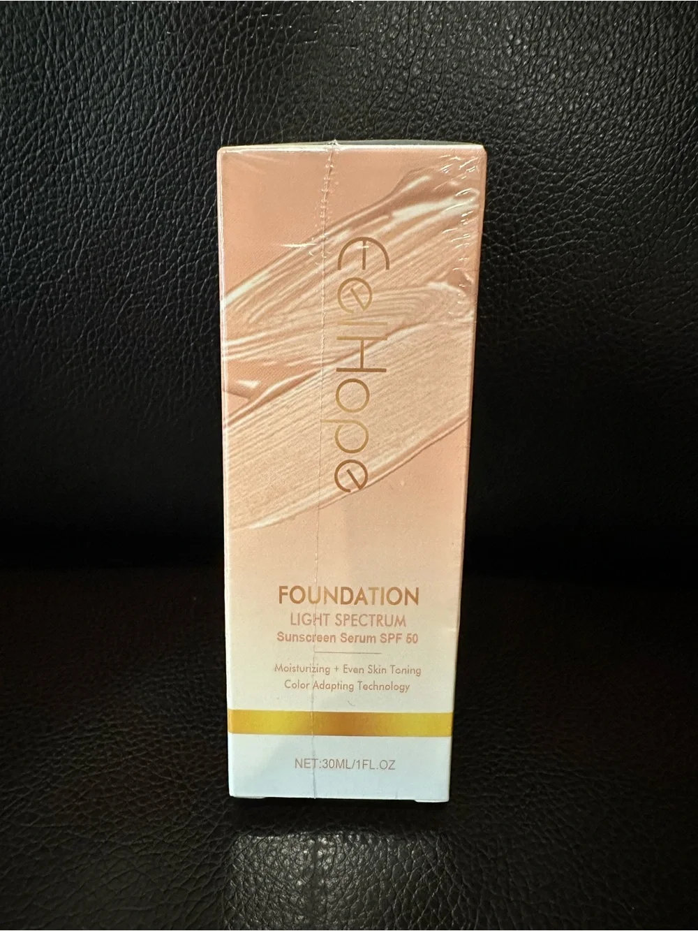 Foundation Light Spectrum SPF 50 color, adapting technology new not opened